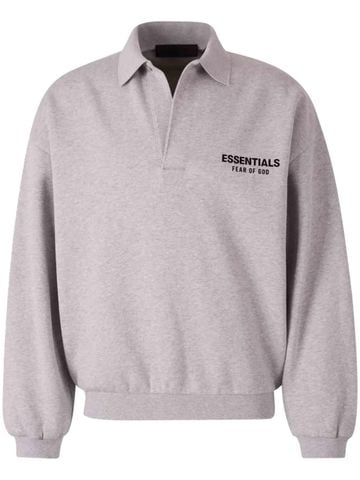  Essential Fleece Polo grey 