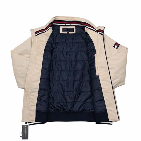  Tommy Hilfiger Basic casual Boomber Jacket beige 