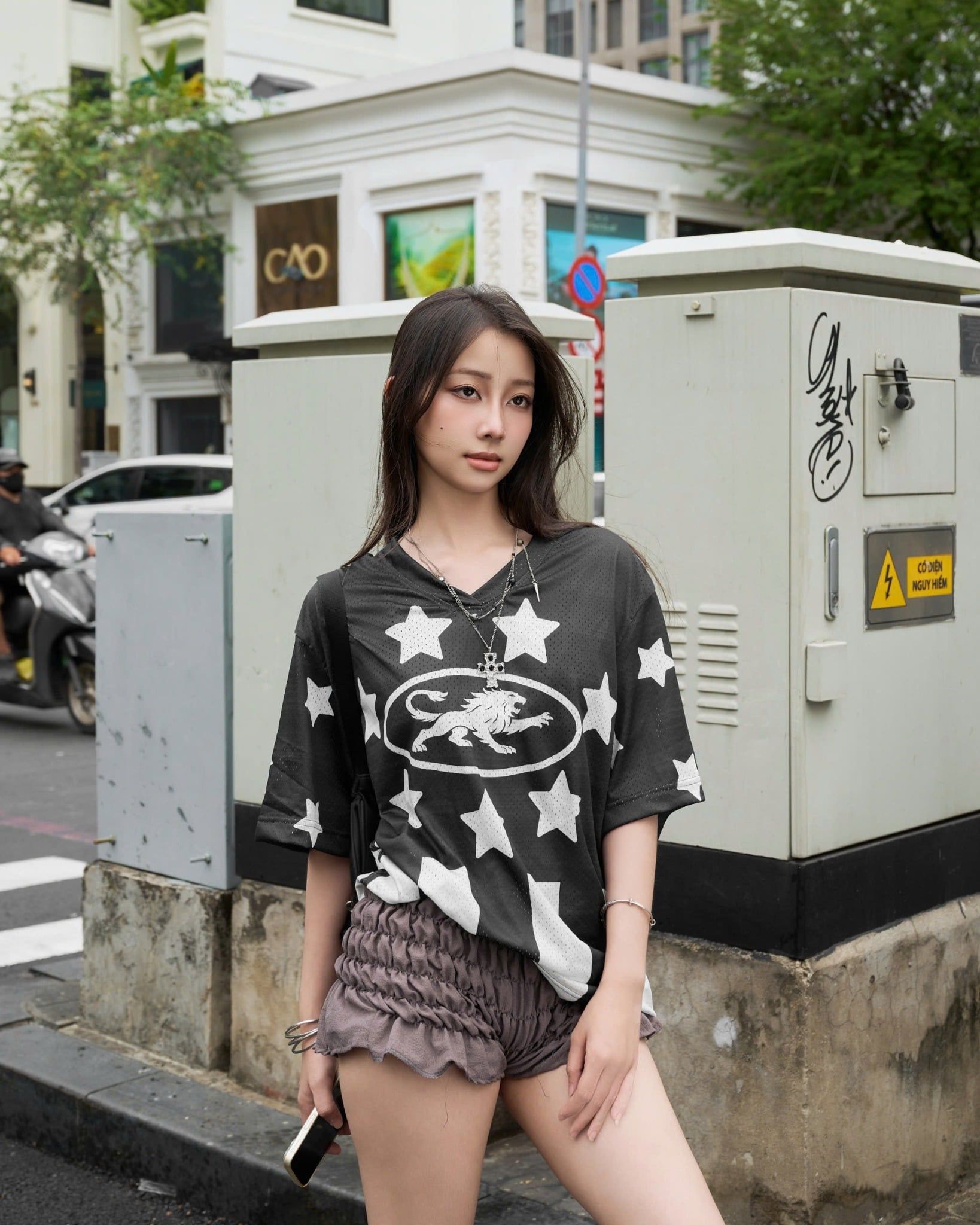  Áo Jersey Ngắn Tay A40 MADMIND - Màu Đen 