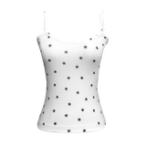  Áo 2 Dây Hoạ Tiết Ngôi Sao A39 MADMIND - Màu Trắng 