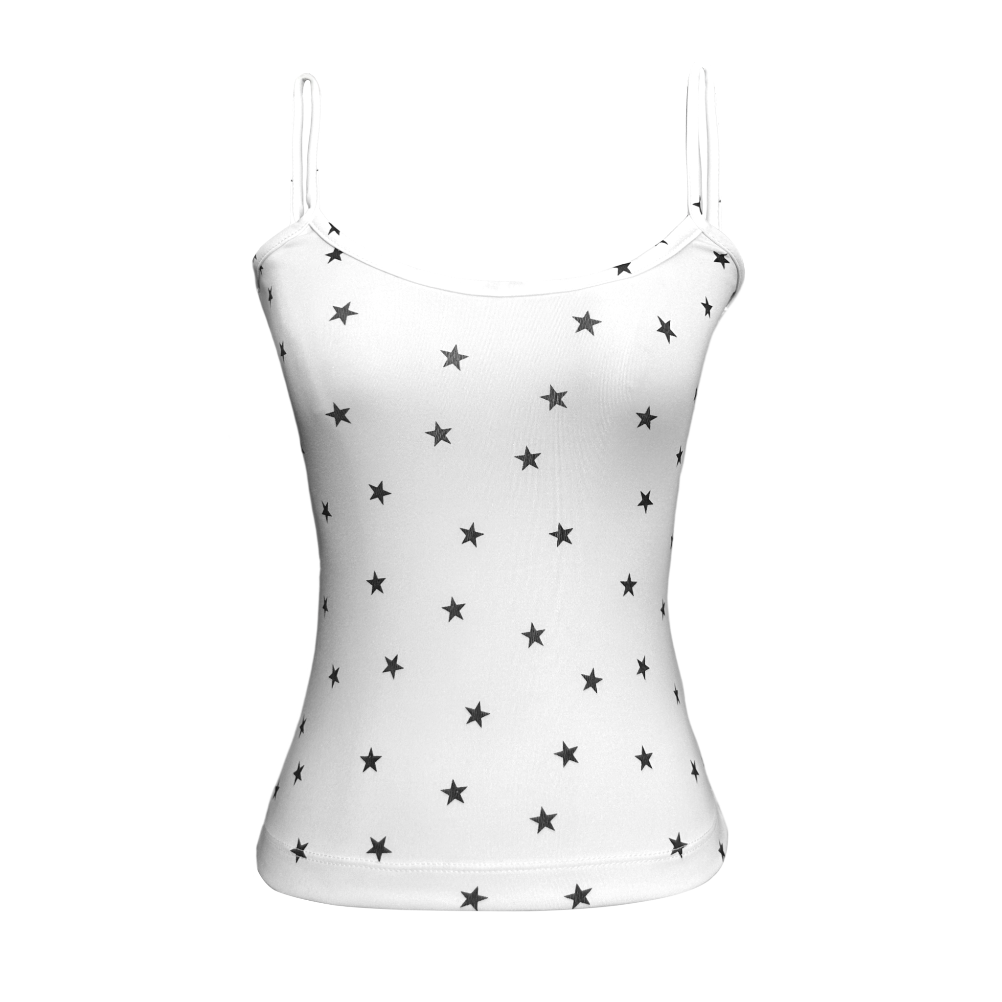  Áo 2 Dây Hoạ Tiết Ngôi Sao A39 MADMIND - Màu Trắng 