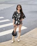  Áo Jersey Ngắn Tay A40 MADMIND - Màu Đen 