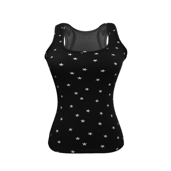  Áo Ba Lỗ Hoạ Tiết Ngôi Sao A38 MADMIND - Màu Đen 