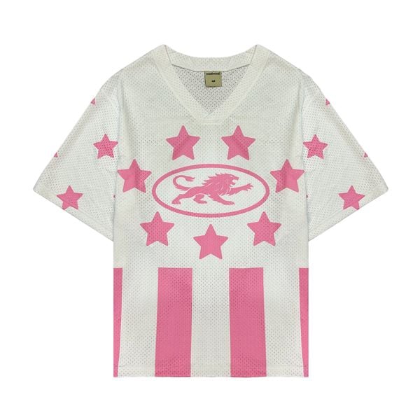  Áo Jersey Ngắn Tay A40 MADMIND - Màu Hồng 