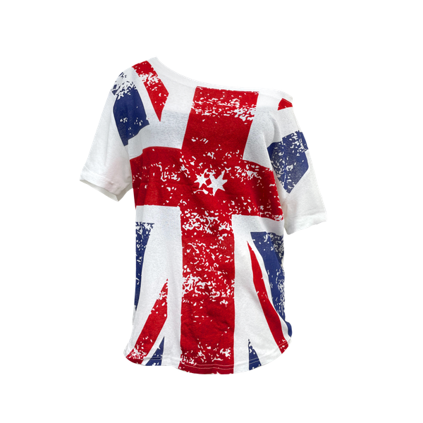  Áo Nữ Trễ Vai WAVY MADMIND - Màu Trắng Màu 