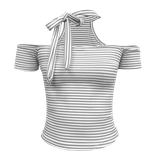  Áo Nữ Trễ Vai OREO MADMIND - Màu Trắng 