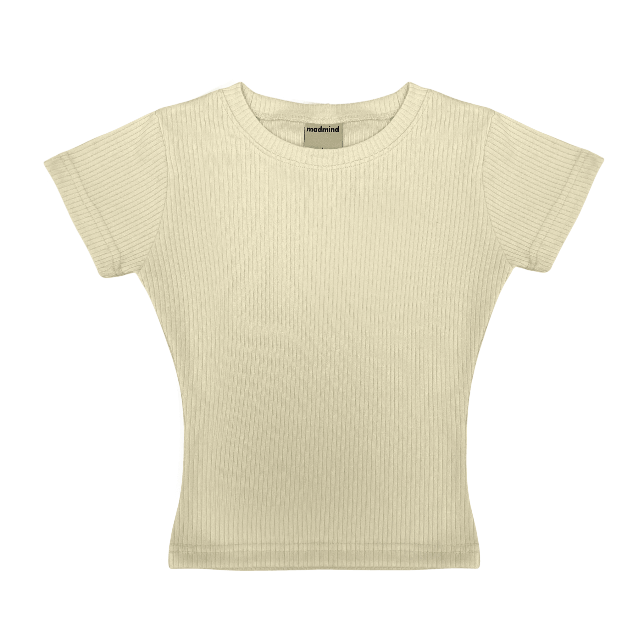  Áo Nữ Ôm Body HONEY MADMIND - Màu Be 