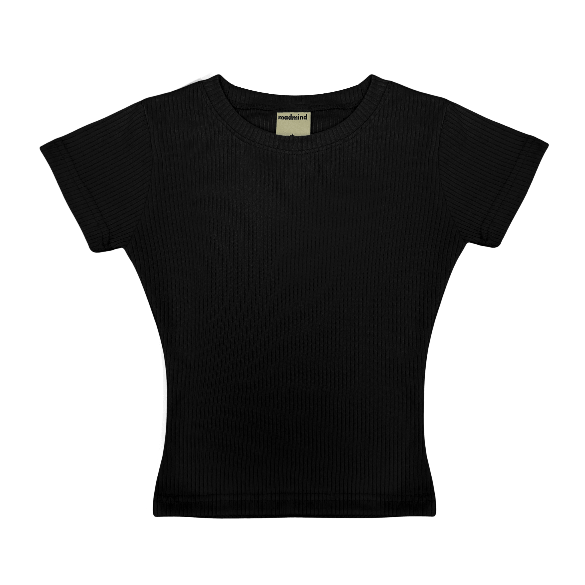  Áo Nữ Ôm Body HONEY MADMIND - Màu Đen 