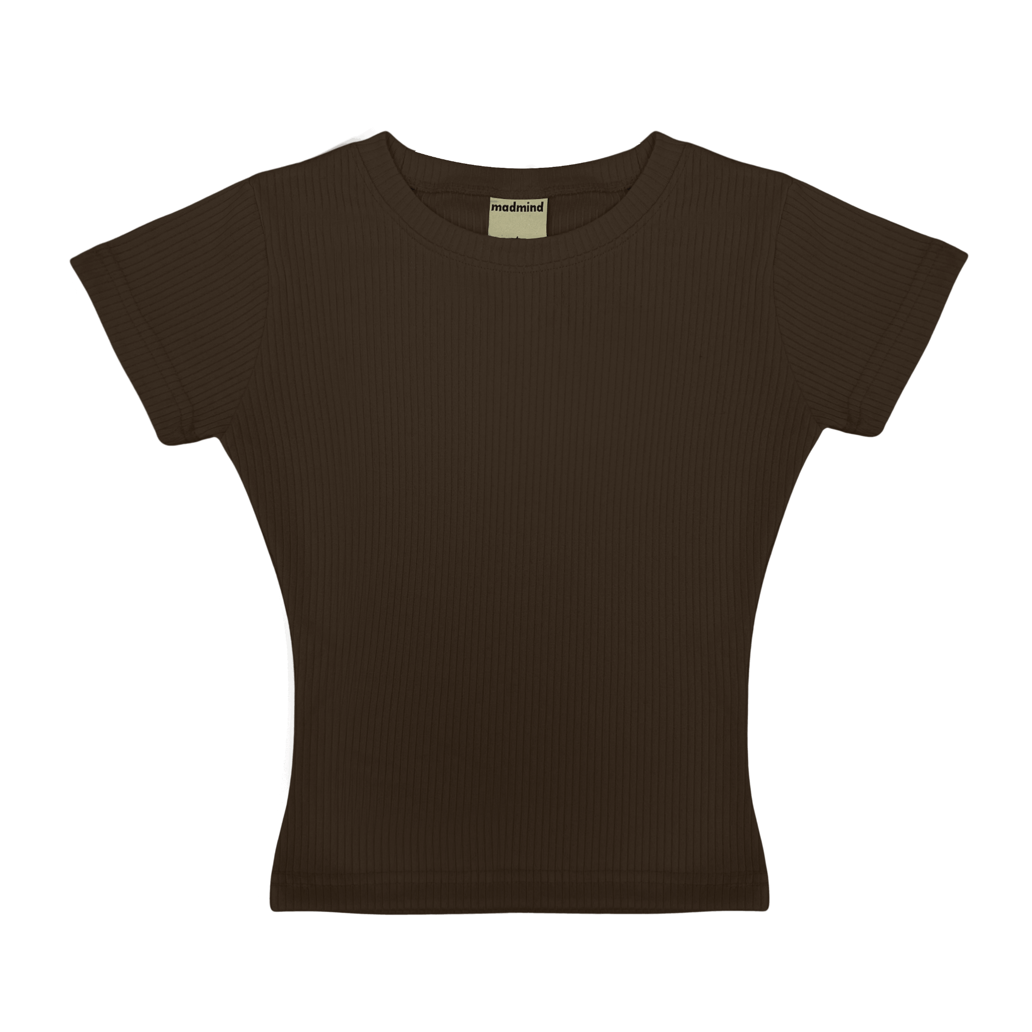  Áo Nữ Ôm Body HONEY MADMIND - Màu Nâu 