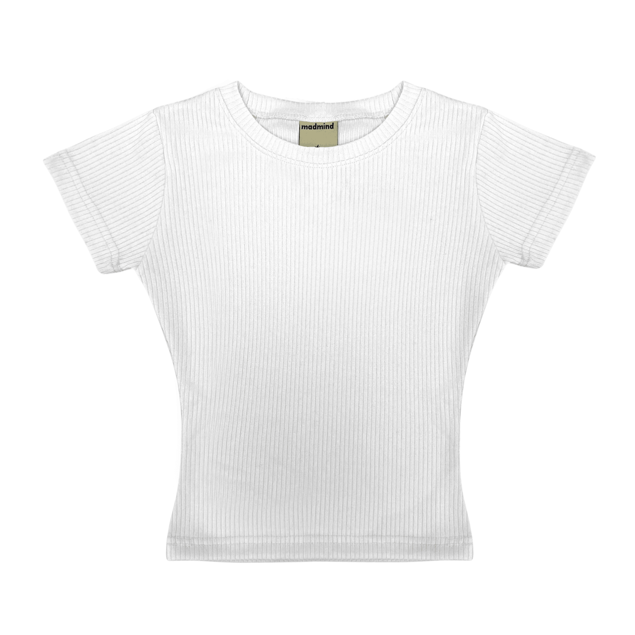  Áo Nữ Ôm Body HONEY MADMIND - Màu Trắng 