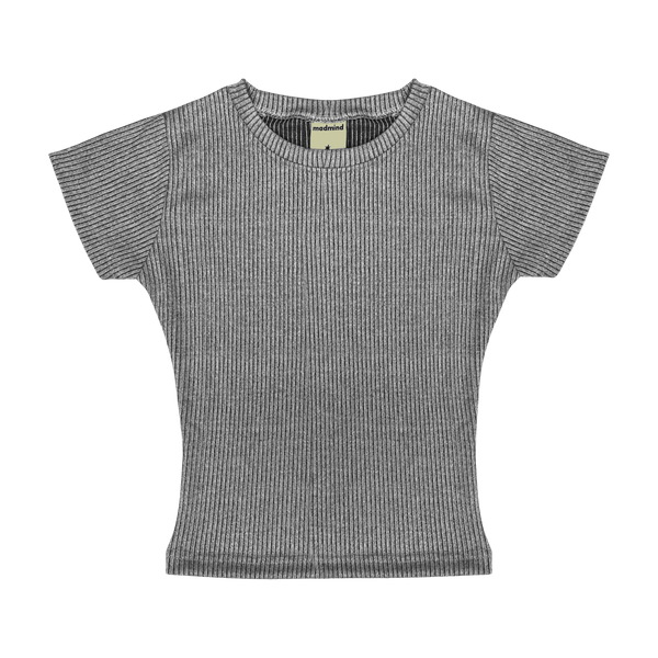  Áo Nữ Ôm Body HONEY MADMIND - Màu Xám 