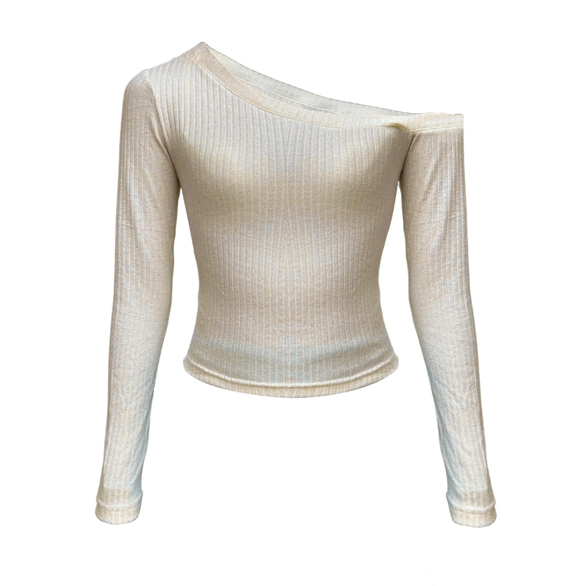  Áo Trễ Vai MADMIND D7 - Màu Be 