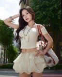  Áo Nữ Trễ Vai TOFU MADMIND - Màu Be 