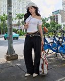  Áo Nữ Trễ Vai TOFU MADMIND - Màu Trắng 