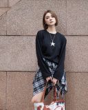  Áo Len Dài Tay Cổ Tròn MADMIND D11 - Màu Đen 