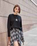  Áo Len Dài Tay Cổ Tròn MADMIND D11 - Màu Đen 