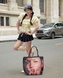  [ MẶC 4 KIỂU ] Áo Nữ Trễ Vai PUDDING MADMIND - Màu Vàng Nhạt 