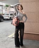  Áo Trễ Vai MADMIND D7 - Màu Xám 