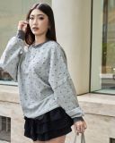  Áo Sweater Ngôi Sao MADMIND D8 - Màu Xám 