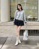  Áo Sweater Ngôi Sao MADMIND D8 - Màu Xám 