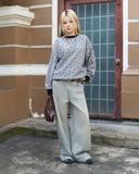  Áo Sweater Ngôi Sao MADMIND D8 - Màu Xám Đậm 