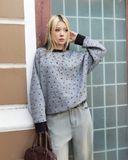  Áo Sweater Ngôi Sao MADMIND D8 - Màu Xám Đậm 