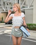  Áo Nữ Hai Dây JELLY MADMIND - Màu Trắng 