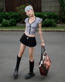  Áo Nữ Ôm Body COOKIE MADMIND - Màu Fullprint 