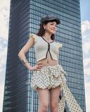  Áo Nữ Ôm Body COOKIE MADMIND - Màu Be 