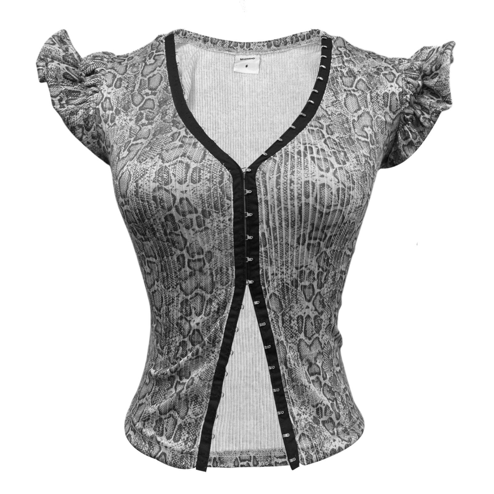  Áo Nữ Ôm Body COOKIE MADMIND - Màu Fullprint 