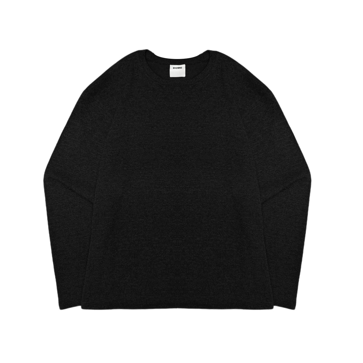  Áo Len Dài Tay Cổ Tròn MADMIND D11 - Màu Đen 