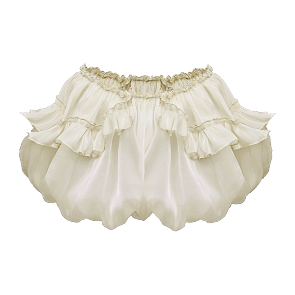  [ TẶNG QUẦN BẢO HỘ ] Chân Váy Nữ Dáng Bí GUMMY MADMIND - Màu Be 