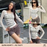  Quần Ngắn Nhún Thun Phối Nơ Hearty Short MADMIND - Màu Nâu 