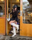  Đầm Thiết Kế Dáng Bí LUMY MADMIND - Màu Đen 