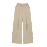  [ TẶNG KÈM DÂY NỊT ] Quần Dù Dài Ống Rộng ECHO MADMIND - Màu Kem 