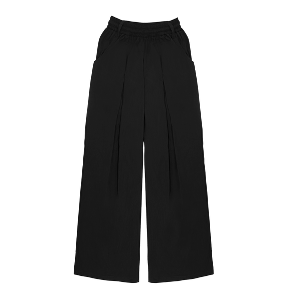  [ TẶNG KÈM DÂY NỊT ] Quần Dù Dài Ống Rộng ECHO MADMIND - Màu Đen 