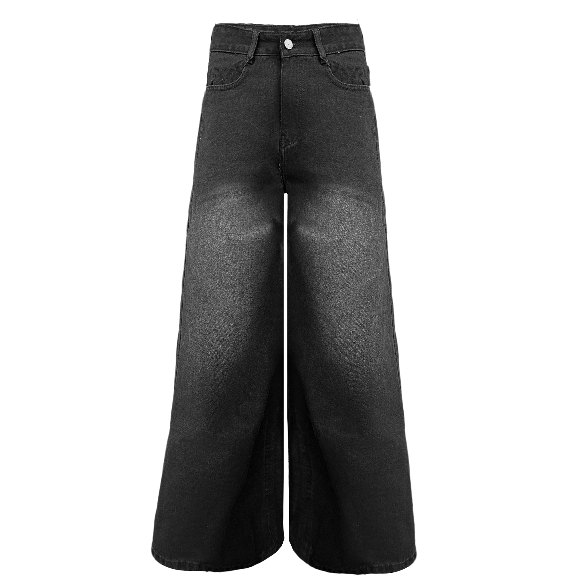  Quần Jeans Dài Ống Rộng MADMIND Q1 - Màu Đen 