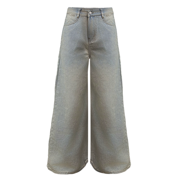  Quần Jeans Dài Ống Đứng MADMIND Q1 - Màu Wash 