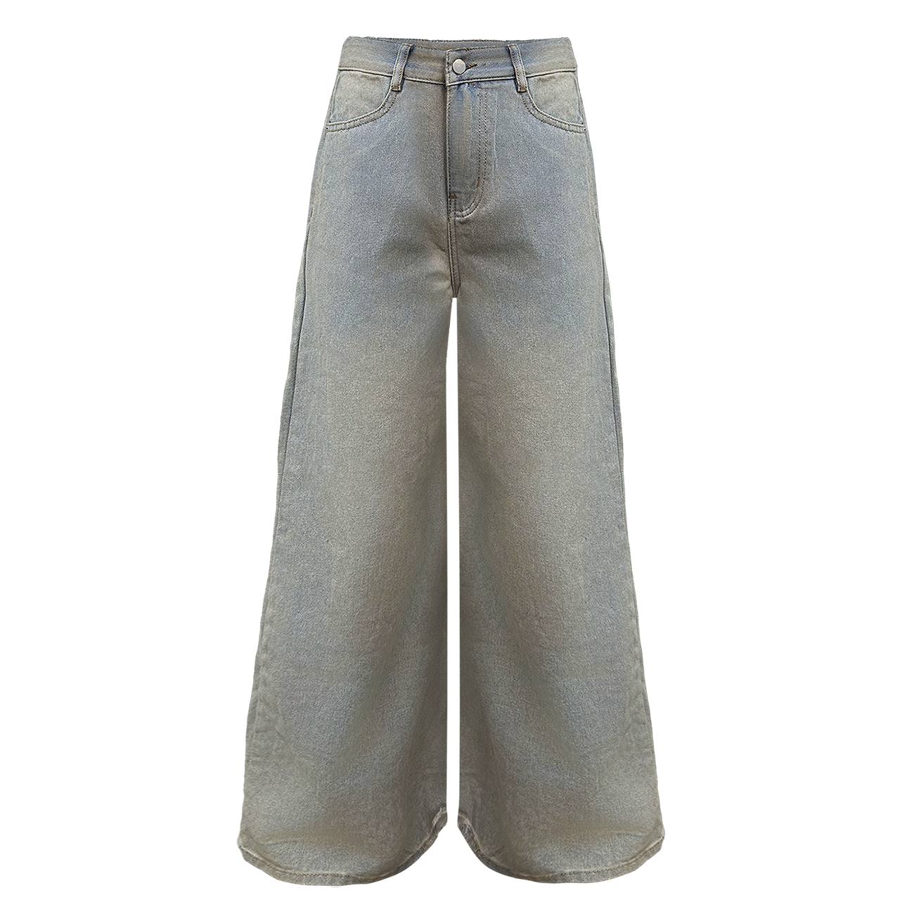  Quần Jeans Dài Ống Đứng MADMIND Q1 - Màu Wash 