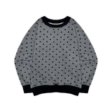  Áo Nỉ Sweater Chấm Bi MADMIND D8 - Màu Chấm Bi Chân Cua 