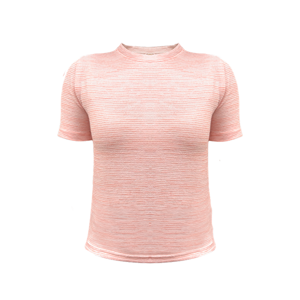  Áo Suông Tay Ngắn MADMIND A36 - Màu Sọc Hồng 