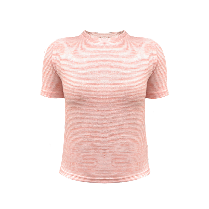  Áo Suông Tay Ngắn MADMIND A36 - Màu Sọc Hồng 