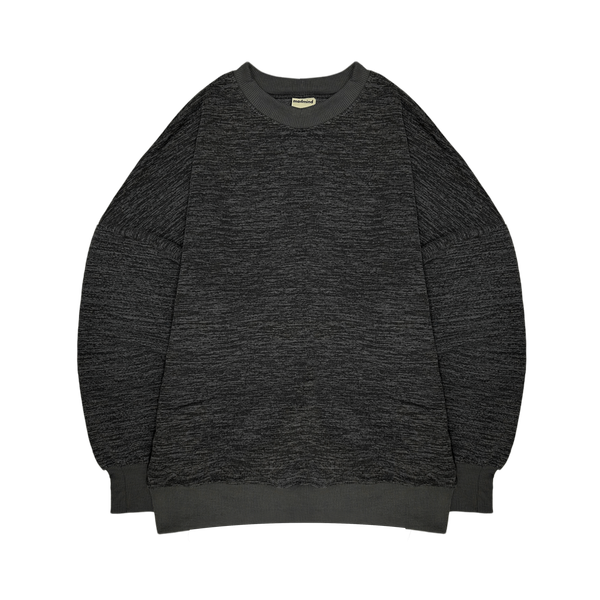  Áo Sweater Trơn MADMIND D13 - Màu Xám Muối Tiêu 