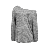  Áo Rộng, Tay Dài Trễ Vai MADMIND D9 - Màu Sọc Nhỏ 