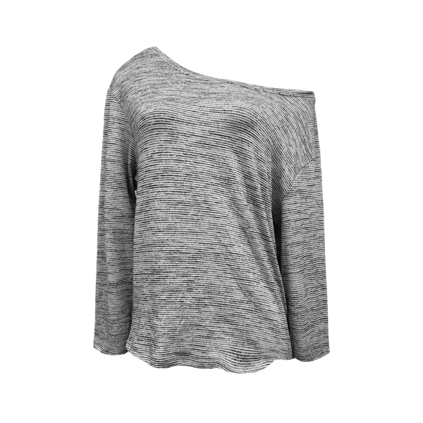  Áo Rộng, Tay Dài Trễ Vai MADMIND D9 - Màu Sọc Nhỏ 