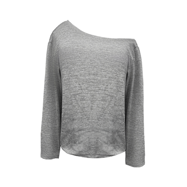  Áo Rộng, Tay Dài Trễ Vai MADMIND D9 - Màu Xám 