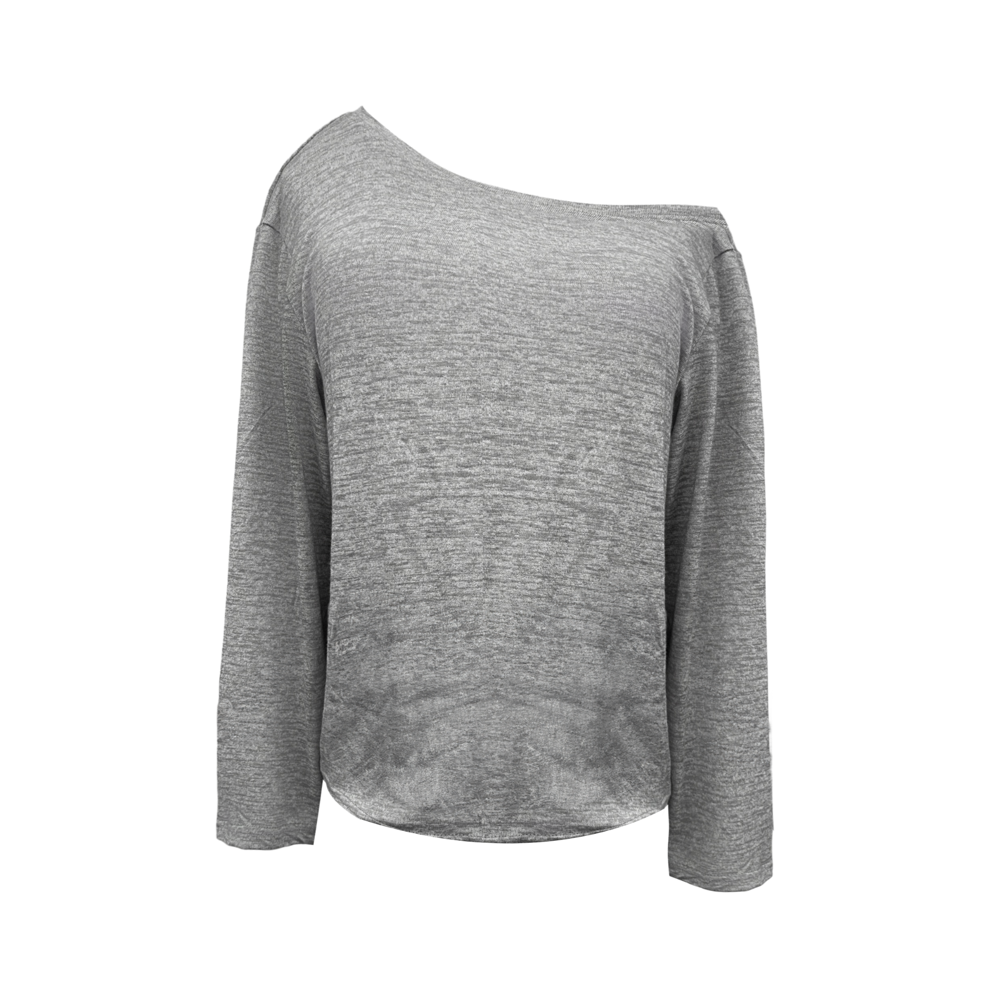  Áo Rộng, Tay Dài Trễ Vai MADMIND D9 - Màu Xám 