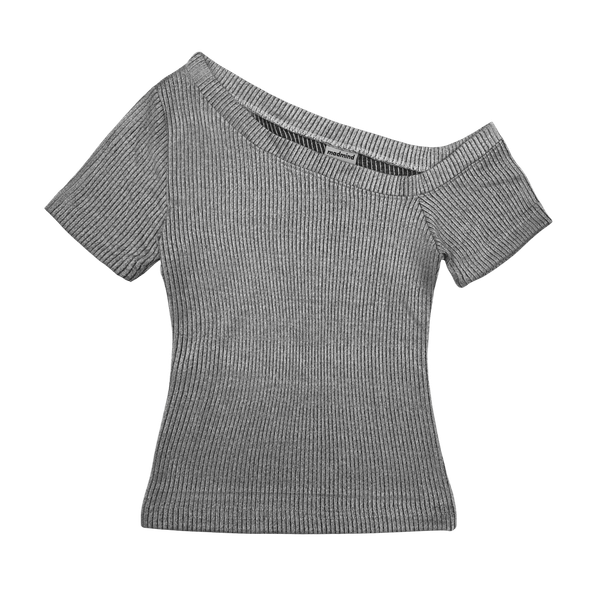  Áo Nữ Trễ Vai TOFU MADMIND - Màu Xám 