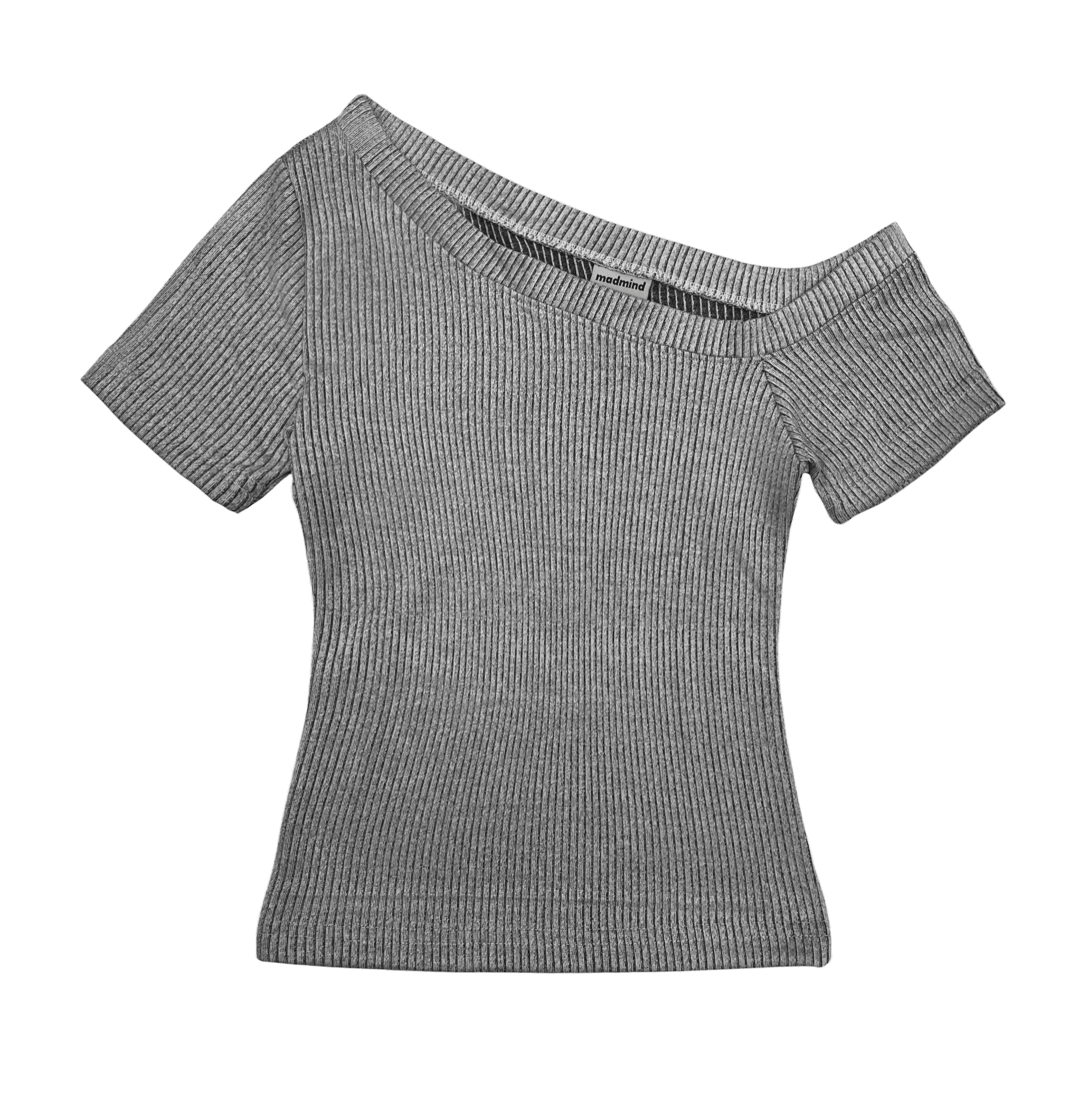  Áo Nữ Trễ Vai TOFU MADMIND - Màu Xám 