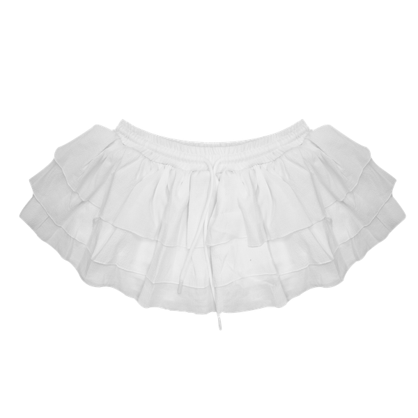  Chân Váy Nữ Ngắn MIRA MADMIND - Màu Trắng 